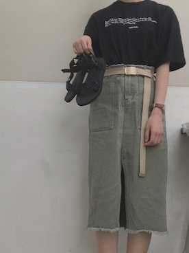 か ず さん(レディース・163cm)の夏コーディネート