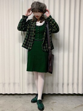 「アイテム（フォーマルスーツ/小物）」を使った、CHAKIさん（レディース・174cm・20代）の秋コーディネート