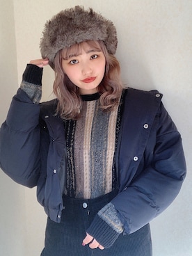 「下北沢コーデ」｜CHAKIさん（レディース・174cm）の冬コーディネート