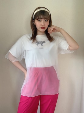 「OSIRIS（オサイラス）のアイテム」を使った、CHAKIさん（レディース・175cm）の夏コーディネート