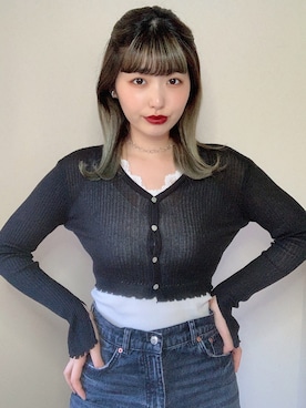 「fifth（フィフス）のアイテム（キャミソール）」を使った、CHAKIさん（レディース・175cm）の秋コーディネート