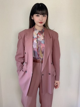 「アイテム（フォーマルスーツ/小物）」を使った、CHAKIさん（レディース・175cm・20代）の秋コーディネート