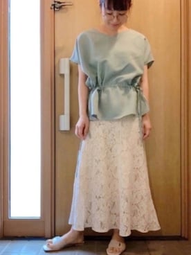 𝕣 𝕚𝕔𝕒𖤐☄︎さん（レディース・152cm）の夏コーディネート