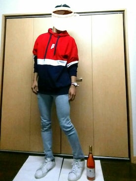 「ストリート系」｜「アイテム（アナログ腕時計）」を使った、tommyさん（メンズ・174cm）の秋コーディネート
