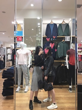 「H&M（エイチ・アンド・エム）のアイテム（アンサンブル）」を使った、KATさん（レディース・163cm）の春コーディネート