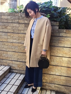 「BALLSEY（ボールジィ）のアイテム（その他アウター）」を使った、Sunaga_TOMORROWLANDさん（レディース・162cm）の春コーディネート