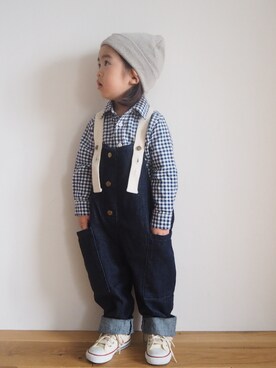 aratanさん（キッズ・90cm）の春コーディネート