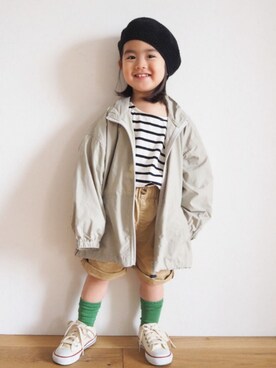 「ボーター」｜aratanさん（キッズ・90cm）の春コーディネート