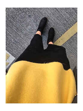 「PULL&BEAR（プルアンドベア）のアイテム（ブーツ）」を使った、💙コニー💙さん（レディース・155cm）の冬コーディネート