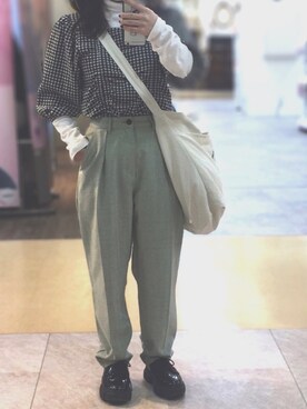 シャツ ブラウスを使った 韓国風コーデ のレディース人気ファッションコーディネート Wear