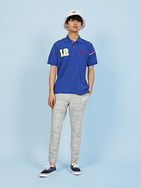 Champion×DUFFER ラップエアースウェットパンツ The DUFFER of （ザダファーオブセントジョージ）の「〔BLACK