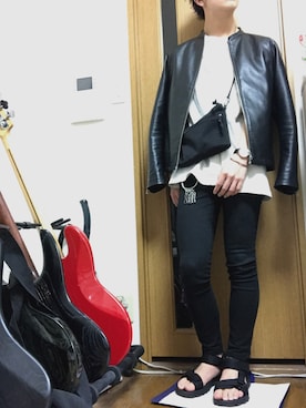 「Rocky Monroe（ロッキーモンロー）のアイテム（キーホルダー）」を使った、とーまさん（メンズ・170cm）の春コーディネート