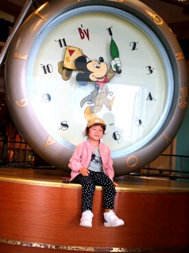 「TDL」｜「アイテム（ジャケット/アウター）」を使った、Ginさん（キッズ・90cm）の春コーディネート