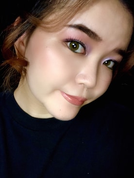 「アイテム（アイシャドウ、パープル系）」を使った、MAKE UP EXPERTさん（レディース・160cm）の夏コーディネート