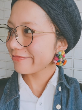 「アイテム（ピアス（両耳用））」を使った、alisaaa02さん（レディース・152cm・30代）の春コーディネート