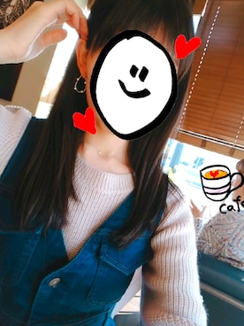 「Supreme.La.La.（シュープリームララ）のアイテム（ニット/セーター）」を使った、nyanmegさん（レディース・163cm）の冬コーディネート