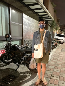 Sean Chenさん（メンズ・172cm）の春コーディネート