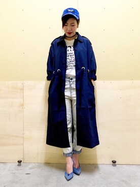 odaka yukikoさん（レディース・153cm）の冬コーディネート