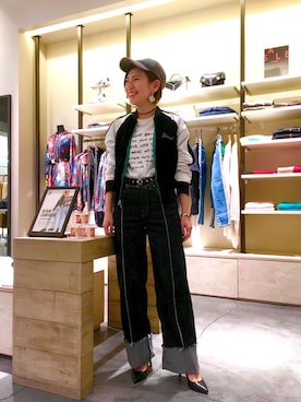 odaka yukikoさん（レディース・153cm）の冬コーディネート