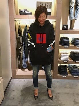 odaka yukikoさん（レディース・153cm）の夏コーディネート