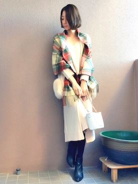 デリさん（レディース・168cm）の春コーディネート