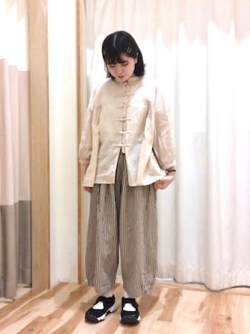 「サマンサモスモス」｜㋐ ㋳ ㋕ さん（レディース・154cm）の夏コーディネート