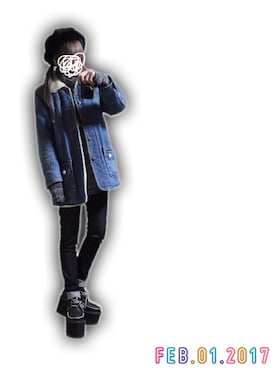 「 ねむる 」さん（レディース・156cm）の冬コーディネート