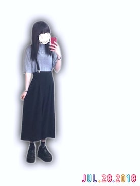 「 ねむる 」さん（レディース・156cm）の夏コーディネート