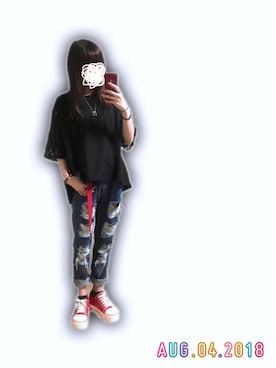 「 ねむる 」さん（レディース・156cm）の夏コーディネート