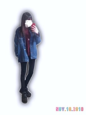 「 ねむる 」さん（レディース・156cm）の秋コーディネート