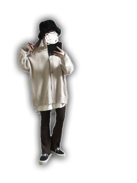 「 ねむる 」さん（レディース・156cm）の冬コーディネート