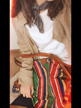 「ワッフル」｜himawariさん（レディース・160cm）の春コーディネート