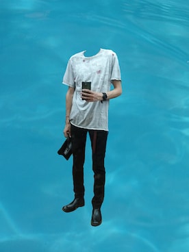 「アイテム（バングル/リストバンド）」を使った、yukihiroさん（メンズ・180cm・20代）の秋コーディネート