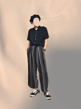 「COMME CA ISM（コムサイズム）のアイテム（アクセサリー）」を使った、yukihiroさん（メンズ・180cm）の秋コーディネート