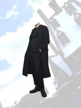「COMME CA ISM（コムサイズム）のアイテム（シューズ）」を使った、yukihiroさん（メンズ・180cm）の冬コーディネート