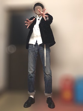 「HARE（ハレ）のアイテム（ハンチング/ベレー帽）」を使った、yukihiroさん（メンズ・180cm）の春コーディネート
