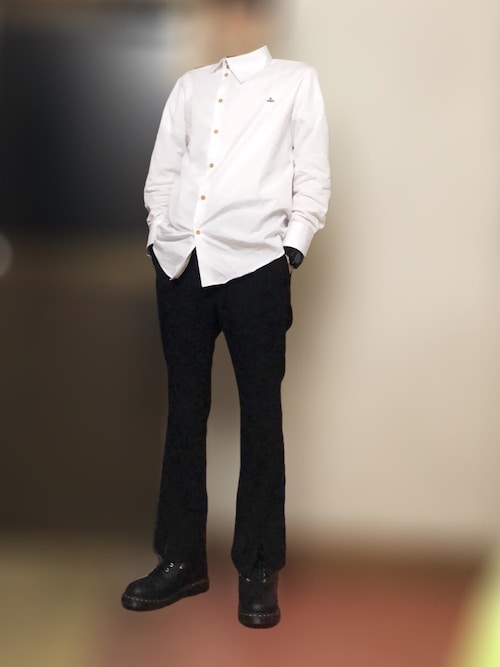 新品 正規品 ポプリンシャツ オジークラーク Man Westwood Vivienne シャツ Oyostate Gov Ng