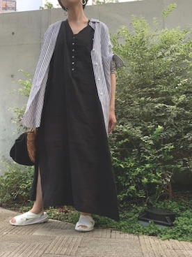 「eb.a.gos（エバゴス）のアイテム」を使った、wuqaさん（レディース・164cm）の夏コーディネート
