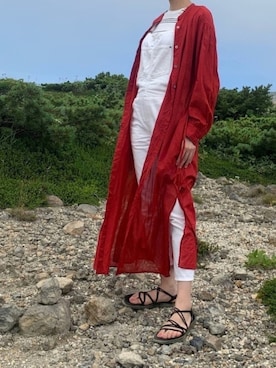 「夏休み」｜wuqaさん（レディース・164cm）の夏コーディネート