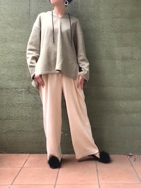 「SONIA RYKIEL（ソニアリキエル）のアイテム」を使った、wuqaさん（レディース・164cm）の冬コーディネート