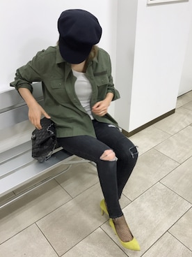 D♡nut🍩さん（レディース・157cm）の春コーディネート