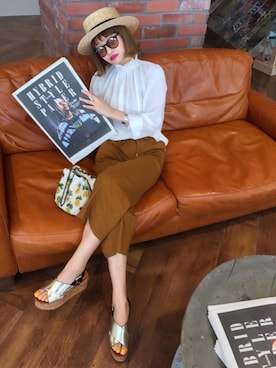 D♡nut🍩さん（レディース・157cm）の春コーディネート