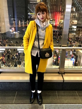 D♡nut🍩さん（レディース・157cm）の秋コーディネート