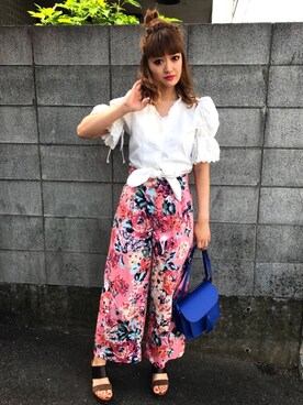 D♡nut🍩さん（レディース・157cm）の春コーディネート