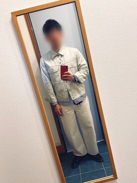「HUGO BOSS（ヒューゴボス）のアイテム（腕時計）」を使った、ラスティーさん（メンズ・178cm）の春コーディネート