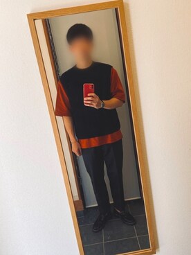 「HUGO BOSS（ヒューゴボス）のアイテム（腕時計）」を使った、ラスティーさん（メンズ・178cm）の春コーディネート