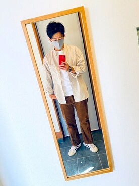 「HUGO BOSS（ヒューゴボス）のアイテム（腕時計）」を使った、ラスティーさん（メンズ・178cm）の秋コーディネート