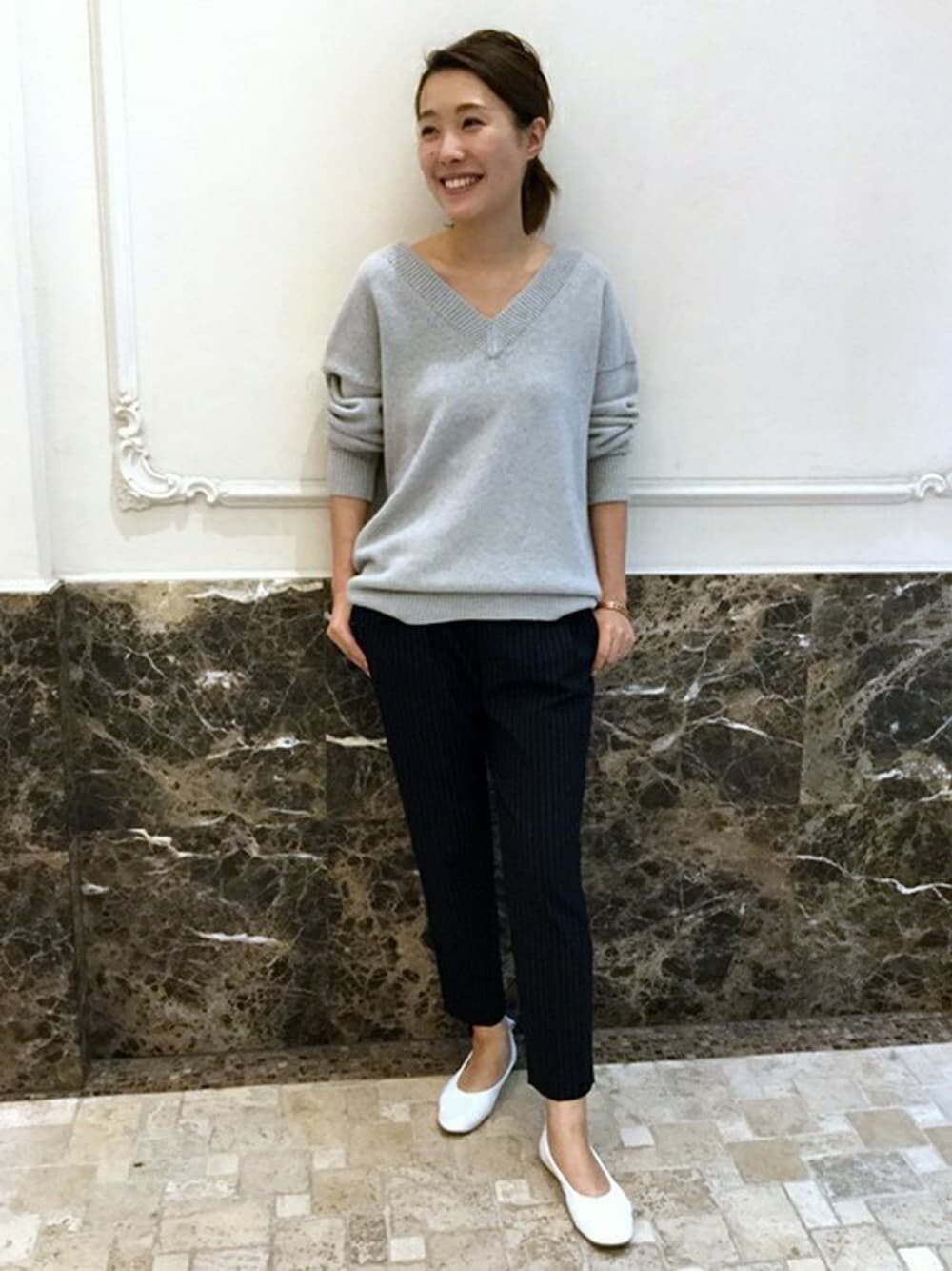 DEUXIEME CLASSE - Deuxieme classe 　Both neck Vニット Deuxieme Classe Both neck Vニット◇ ニット/セーター