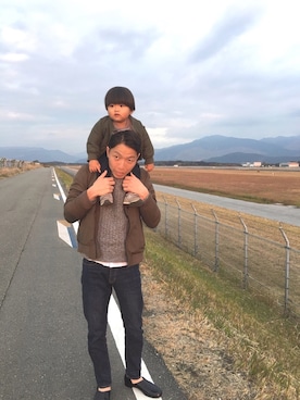 「H&M（エイチ・アンド・エム）のアイテム（ジャケット/アウター）」を使った、ゆっちんさん（メンズ・170cm・20代）の秋コーディネート