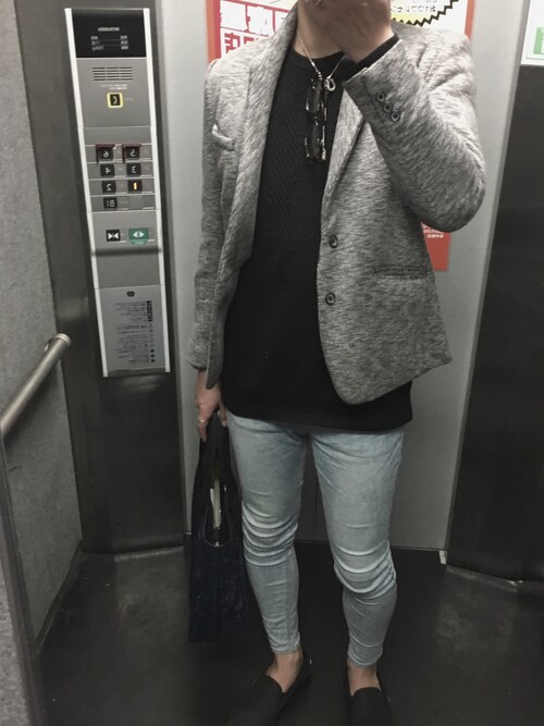 BLACK by VANQUISHのセットアップを使った人気ファッション